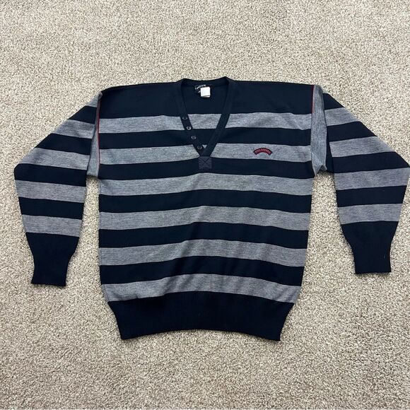 Paul & Shark Striped Yachting Sweater men's L - Picture 1 of 6